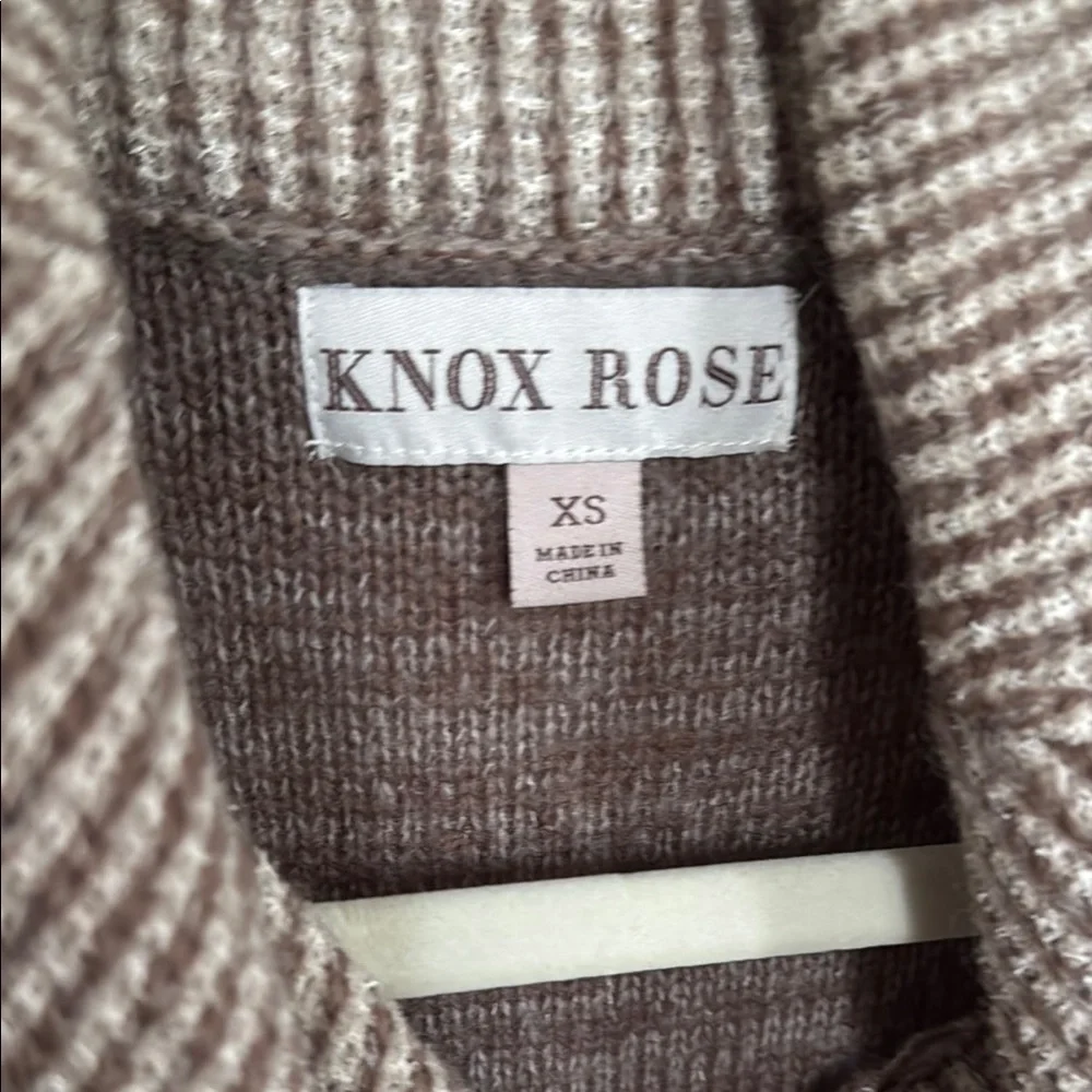 Knox Rose Brown Sweater